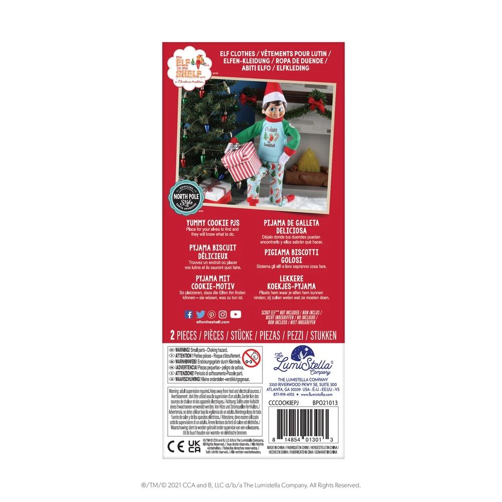 Elf On The Shelf Yummy Cookie PJs - Image 2