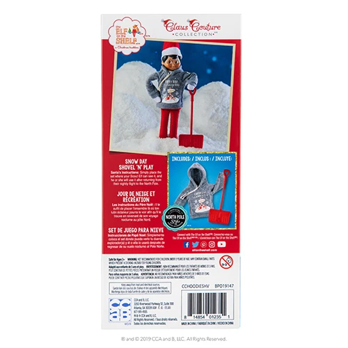 Elf On The Shelf Snow Day Shovel 'n' Play - Image 2